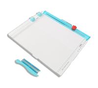 Paper Trimmer Scoring Board, guillotine papier,7 sur 1 coupe-papier à main le couteau à main de la main de papier à main pour fabriquer du scrapbooking, des cartes, de l'enveloppe