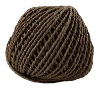 Paper Yarn, thickness 2,5-3 mm, dark brown, 150 g