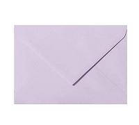 Paper24 Lot de 100 enveloppes DIN C6 (114 x 162 mm), autocollantes à l'humidité, pour invitations, cartes de vœux A6, pour mariage, anniversaire en lilas