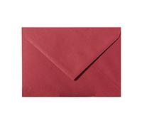Paper24 Lot de 25 enveloppes 140 x 190 mm Bordeaux 120 g/m²