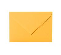 Paper24 Lot de 25 enveloppes 140x190 mm Jaune-Orange