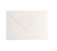 Paper24 Lot de 25 enveloppes B6 à fermeture humide 120 g/m² - 12,5 x 17,5 cm - Pour mariage, anniversaire, bricolage - Couleur ivoire
