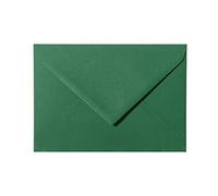 Paper24 Lot de 25 enveloppes vert foncé 140 x 190 mm