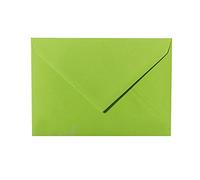 Paper24 Lot de 25 enveloppes vert gazon 140 x 190 mm