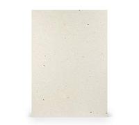 PAPERADO 150 papiers à lettres au format A4 - Terra Vanilla Blanc Crème Beige 100 g/m² - Feuilles de papier de 29,7 x 21 cm pour l'artisanat et l'impression