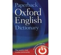 Paperback Oxford English Dictionary