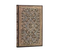 Paperblanks 12 mois 2023 | Chroniques | Turquoise | Horizontal | Midi (95 × 140 mm ) (Langue : français)