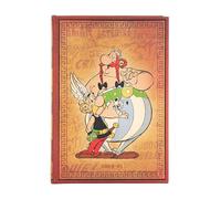 Paperblanks 2024-2025 Weekly Planner Asterix & Obelix the Adventures of Asterix 18-Month MIDI Horizontal Elastic Band 208 Pg 80 GSM