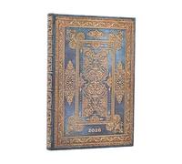 Paperblanks | 2026 Iris de Van Gogh | Iris de Van Gogh | 12 mois | Mini | Horizontal | Fermeture Élastique | 160 Pg | 100 GSM