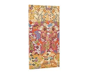 Paperblanks | 2026 Kara-ori Rose | Kimono Japonais | 12 mois | Slim | Horizontal | Fermeture Élastique | 160 Pg | 100 GSM