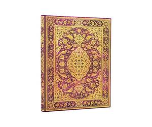 Paperblanks | 2026 Layla | Poésie Persane | 12 mois | Grand | Vertical | Fermeture Élastique | 160 Pg | 100 GSM