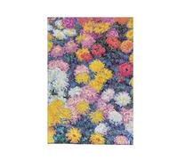 Paperblanks | 2026 Les Chrysanthèmes de Monet | Les Chrysanthèmes de Monet | 12 mois | Mini | Horizontal | Fermeture Élastique | 160 Pg | 100 GSM