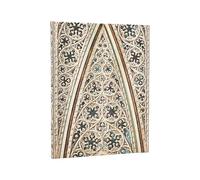 Paperblanks | 2026 Michel-Ange, Manuscrit | Collection Les Manuscrits Estampés | 12 mois | Ultra | Horizontal | Avec Rabat | 160 Pg | 100 GSM