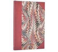 Paperblanks | 2026 Rubedo | Papier Marbré Cockerell | 12 mois | Mini | Horizontal | Fermeture Élastique | 160 Pg | 100 GSM