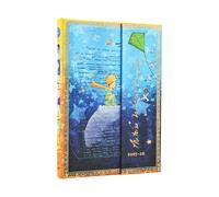 Paperblanks | 2026 Saint-Exupéry, Le Petit Prince | Collection Les Manuscrits Estampés | 13 mois | Midi | Horizontal | Avec Rabat | 160 Pg | 100 GSM