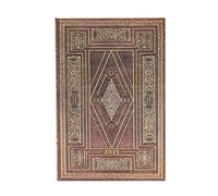 Paperblanks Agenda 12 mois 2025, First Folio, Horizontal - Mini (140 mm x 95 mm), italien
