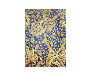 Paperblanks Agenda 12 mois Flexi 2025, Morris Danse du Vent, Horizontale - Midi (175 mm x 120 mm), Italien