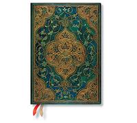 Paperblanks | Agendas 12 Mois 2021 | Chroniques Turquoises | Vertical | Midi (130 × 180 mm) DE6846-4