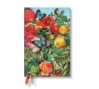 Paperblanks, Agendas 12 Mois 2021, Jardin aux Papillons, Verso, Mini (95 x 140 mm) DE6809-9