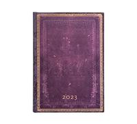 Paperblanks Agendas 12 Mois 2023 Anémone | Horizontal | Midi (130 × 180 mm)