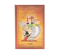 Paperblanks Agendas 12 Mois 2025 | Astérix et Obélix | Mini | Verso | Fermeture Élastique