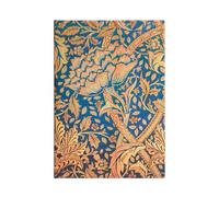 Paperblanks Agendas 13 Mois 2025, Morris Danse du Vent, Midi, Horizontal, Fermeture Élastique