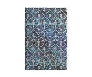 Paperblanks Agendas 18 Mois 2022-2023 Velours Bleu | Horizontal | Mini (95 × 140 mm)