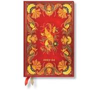 Paperblanks Agendas 18 Mois 2023-2024 Fiammetta | Horizontal | Mini (95 × 140 mm)
