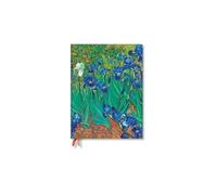 Paperblanks Agendas 18 Mois 2023-2024 Iris de Van Gogh | Vertical | Ultra (180 × 230 mm)