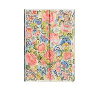Paperblanks Agendas 18 Mois 2025, Jardin aux Poires, Mini, Horizontal, Avec Rabat