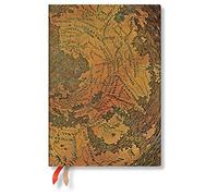 Paperblanks Agendas Flexis à Couverture Souple de 12 Mois 2022 Globe de Hunt-Lenox | Un Jour par Page | Midi (125 × 175 mm)