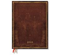 Paperblanks Agendas Flexis à Couverture Souple de 12 Mois 2022 Sierra | Un Jour par Page | Ultra (180 × 230 mm)