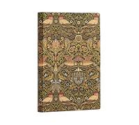 Paperblanks Agendas Flexis à Couverture Souple de 12 Mois 2023 Morris Oiseaux | Horizontal | Mini (95 × 140 mm)