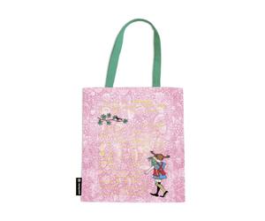 Paperblanks Astrid Lindgren, Pippi Longstocking Canvas Tote Bag | Embellished Manuscripts Collection