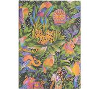 Paperblanks Calendrier 12 mois 2024 Jungle Song | Verso | Midi (130 × 180 mm)