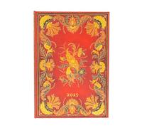 Paperblanks Fiammetta Agenda 2025 12 mois horizontal Midi avec fermeture élastique