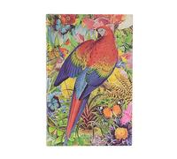 Paperblanks Flexi Agendas 18 Mois à Couverture Souple 2025, Jardin Tropical, Maxi, Vertical, Fermeture Élastique