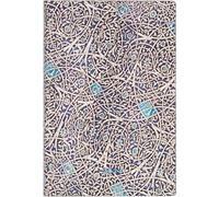 Paperblanks Flexi Calendrier 12 mois 2024 Grenade, turquoise, vertical, mini (140 x 95), en allemand