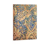 Paperblanks Morris Wind Gust Calendrier 2024 horizontal Midi 12 mois à couverture souple (125 × 175 mm)