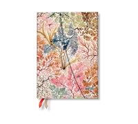 Paperblanks - Paperblanks | 2026 Anemone | William Kilburn | 12-Month Planner | Midi | Vertical | Wrap | 160 Pg | 100 GSM