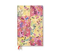 Paperblanks - Paperblanks | 2026 Kara-ori Pink | Japanese Kimono | 12-Month Planner | Maxi | Horizontal | Elastic Band | 160 Pg | 100 GSM