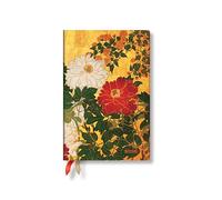 Paperblanks - Paperblanks | 2026 Natsu | Rinpa Florals | 12-Month Planner Flexis | Mini | Horizontal | Elastic Band | 176 Pg | 100 GSM