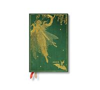 Paperblanks - Paperblanks | 2026 Olive Fairy | Lang's Fairy Books | 12-Month Planner | Mini | Day-at-a-Time | Elastic Band | 416 Pg | 80 GSM