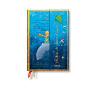 Paperblanks - Paperblanks | 2026 Saint-Exupéry, The Little Prince | Embellished Manuscripts Collection | 12-Month Planner | Mini | Day-at-a-Time | Wrap | 416 Pg | 80 GSM
