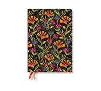 Paperblanks - Paperblanks | 2026 Wild Flowers | Playful Creations | 12-Month Planner Flexis | Midi | Day-at-a-Time | Elastic Band | 432 Pg | 80 GSM