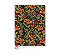 Paperblanks - Paperblanks | 2026 Wild Flowers | Playful Creations | 12-Month Planner Flexis | Ultra | Vertical | Elastic Band | 176 Pg | 100 GSM