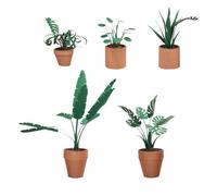 Papercraft Pour - Set Papercraft Botanique Miniature | Set De Création Papier Botanique 3D - Pour Débutants Hommes Garçons Filles Mari Fils Fille Famille