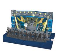 papercrush® Carte pop-up Concert Rock - Carte d'anniversaire 3D humoristique pour hommes (papa, frère, petit ami), Carte cadeau original pour un musicien, Emballage pour festival ou ticket de concert