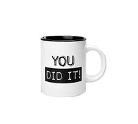 Paperdreams mug - You did it - Blanc
