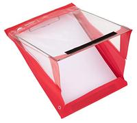 Paperdry - Porte-bloc A4 format portrait - étanche/PVC épais/avec agent résistant au froid - garantie 18 mois - rouge